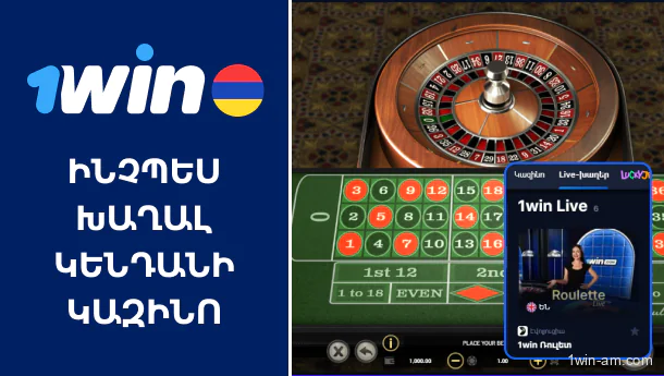 Ինչպես խաղալ կենդանի կազինո 1Win