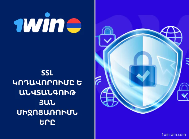 1win-ի SSL կոդավորման և անվտանգության միջոցառումները